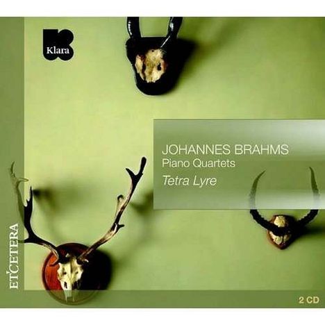 Johannes Brahms (1833-1897): Klavierquartette Nr.1-3, 2 CDs