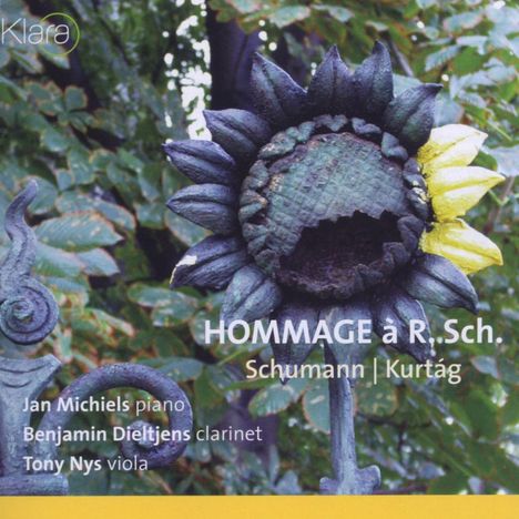 György Kurtag (geb. 1926): Hommage a Robert Schumann für Klarinette,Viola &amp; Klavier, CD