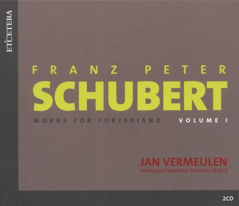 Franz Schubert (1797-1828): Klavierwerke Vol.1, 2 CDs