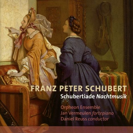 Franz Schubert (1797-1828): Männerchöre "Schubertiade Nachtmusik", CD