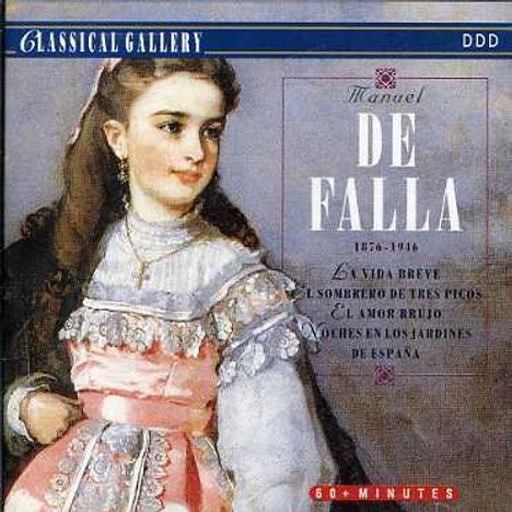 Manuel de Falla (1876-1946): Orchesterwerke, CD