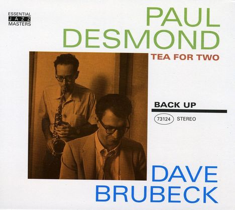 Dave Brubeck &amp; Paul Desmond: Tea For Two, CD