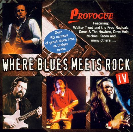 Where Blues Meets Rock 4, CD