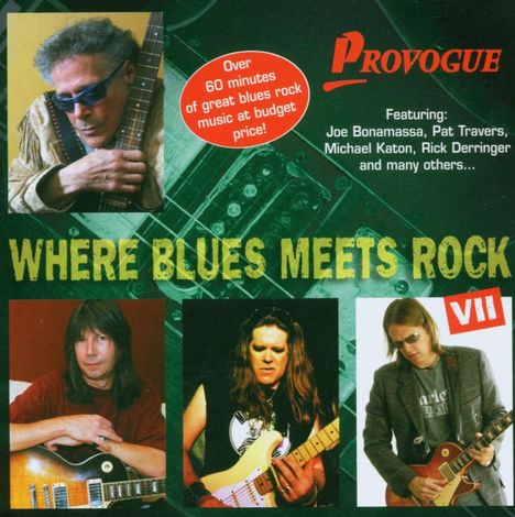 Where Blues Meets Rock 7, CD