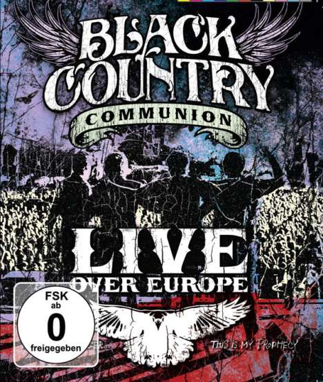 Black Country Communion: Live Over Europe, Blu-ray Disc