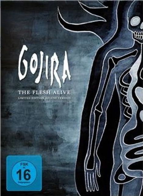 Gojira: The Flesh Alive (Limited Deluxe Edition), 2 DVDs und 1 CD