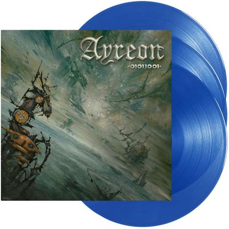 Ayreon: 01011001 (Reissue) (Limited Edition) (Blue Vinyl), 3 LPs