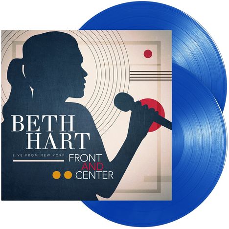 Beth Hart: Front And Center: Live From New York (Reissue) (Limited Edition) (Blue Vinyl), 2 LPs
