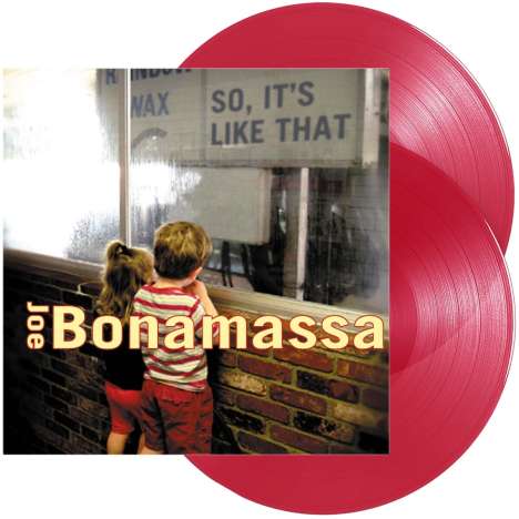Joe Bonamassa: So, It's Like That (180g) (Limited Edition) (Transparent Red Vinyl), 2 LPs