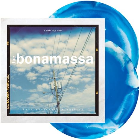 Joe Bonamassa: A New Day Now - 20th Anniversary (remixed &amp; remastered) (180g) (Limited Edition) (Blue/White Sunburst  Vinyl), 2 LPs