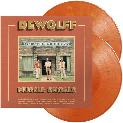DeWolff: Muscle Shoals (Orange Marble), 2 LPs