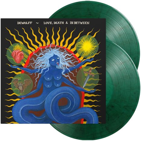 DeWolff: Love, Death & In Between / 2LP Green Marble, 2 LPs