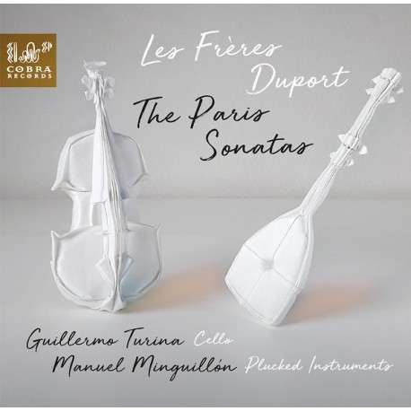 Jean-Pierre Duport (1741-1818): Sonaten für Cello &amp; Bc op.2 Nr.1-5, CD