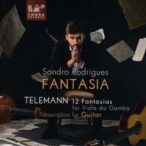 Georg Philipp Telemann (1681-1767): Fantasien für Viola da gamba solo Nr.1-12 (arr. für Gitarre), CD
