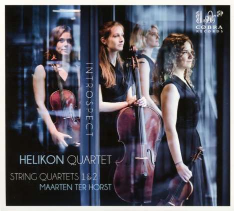 Maarten ter Horst (geb. 1987): Streichquartette Nr.1 &amp; 2, CD