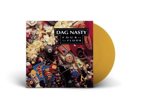 Dag Nasty: Four On The Floor (Yellow Vinyl), LP