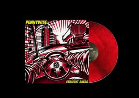 Pennywise: Straight Ahead (Limited Edition) (Red/Black Galaxy Vinyl), LP