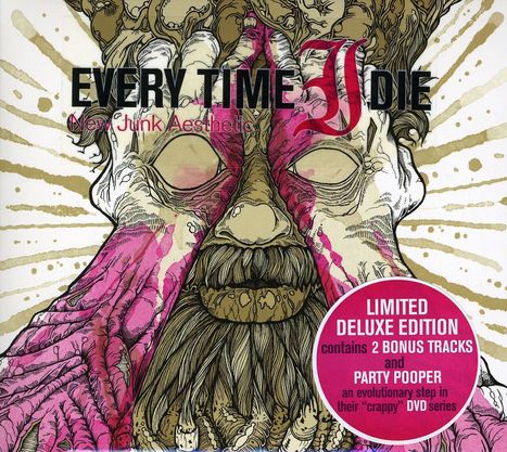 Every Time I Die: New Junk Aesthetic (Ltd.Edt.CD+DVD), 1 CD und 1 DVD