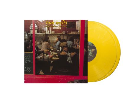 Tom Waits (geb. 1949): Nighthawks At The Diner (50th Anniversary Edition) (180g) (Limited Edition) (Yellow Marble Vinyl), 2 LPs