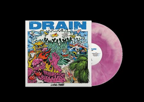 Drain: Living Proof (Limited Edition) (White Purple Vinyl), LP