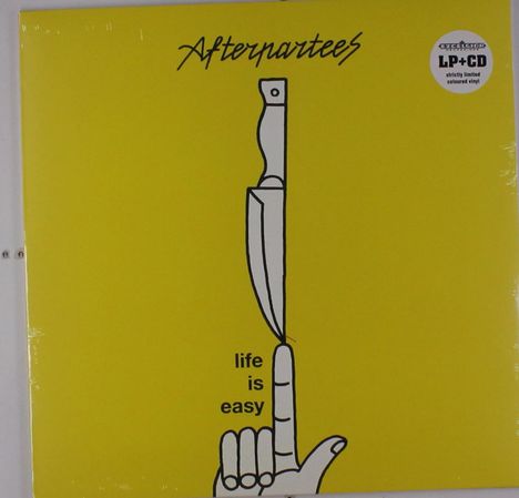 Afterpartees: Life Is Easy (Limited-Edition) (Colored Vinyl), 1 LP und 1 CD