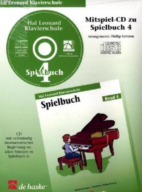 Hal Leonard Klavierschule - Mitspiel-CD zum Spielbuch Band 4, Noten