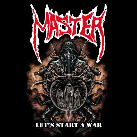 Master: Let's Start A War (remastered) (Transparent Red Vinyl), LP