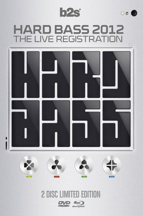 Hard Bass 2012 (Limited Edition Blu-ray &amp; DVD), 1 Blu-ray Disc und 1 DVD