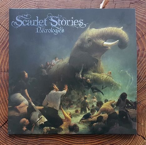 Scarlet Stories: Necrologies (180g) (Translucent Red &amp; Black Vinyl), 2 LPs