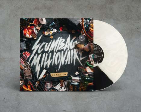 Scumbag Millionaire: All Time Low (Milky Clear &amp; Black Split Vinyl), LP