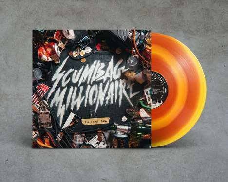 Scumbag Millionaire: All Time Low (Tequila Sunrise Vortex Vinyl), LP