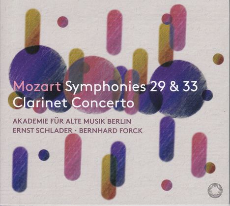 Wolfgang Amadeus Mozart (1756-1791): Symphonien Nr.29 &amp; 33, CD