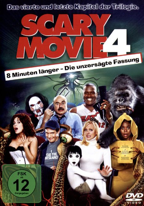 Scary Movie 4, DVD