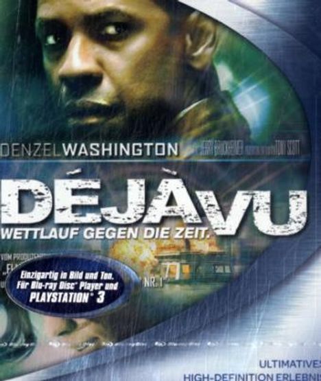 Deja Vu - Wettlauf gegen die Zeit (Blu-ray), Blu-ray Disc