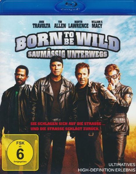 Born to be Wild - Saumäßig unterwegs (Blu-ray), Blu-ray Disc