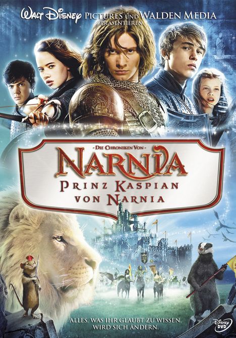 Die Chroniken von Narnia: Prinz Kaspian von Narnia, DVD