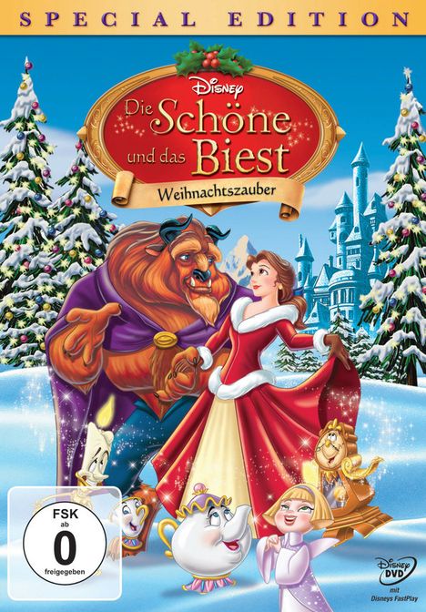 Die Schöne und das Biest - Weihnachtszauber, DVD