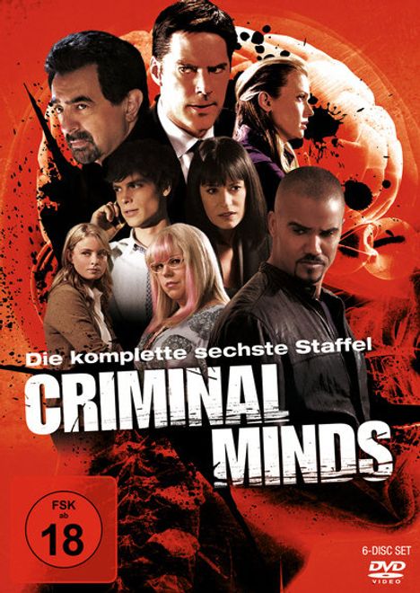 Criminal Minds Staffel 6, 6 DVDs