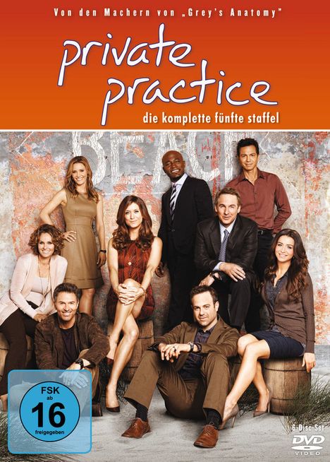 Private Practice Season 5, 6 DVDs