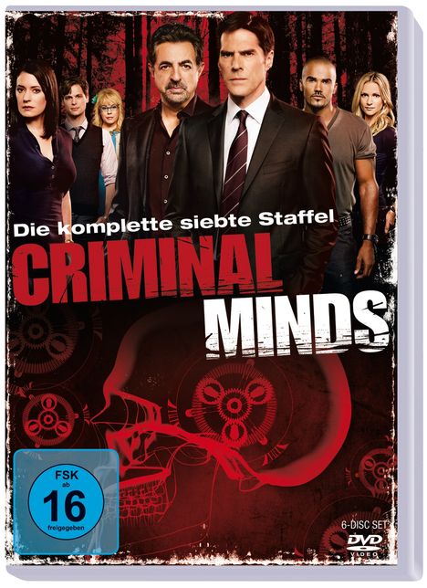 Criminal Minds Staffel 7, 5 DVDs