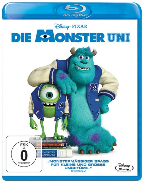 Die Monster Uni (Blu-ray), Blu-ray Disc
