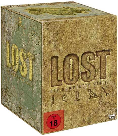 Lost (Komplette Serie), 37 DVDs