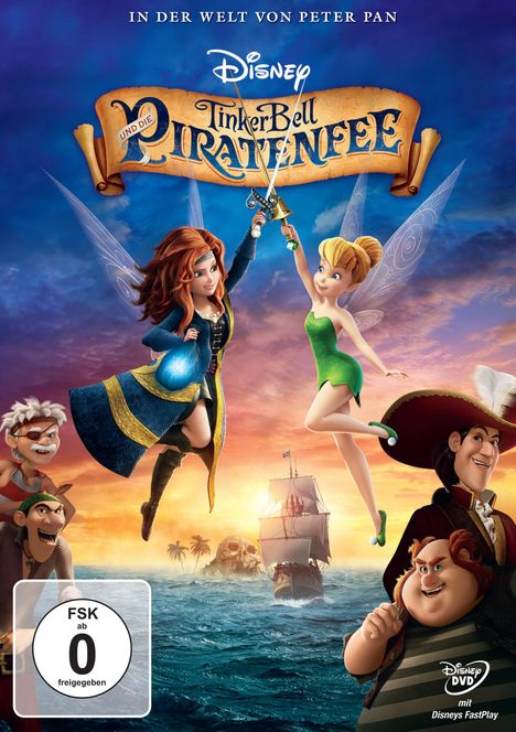 TinkerBell und die Piratenfee, DVD