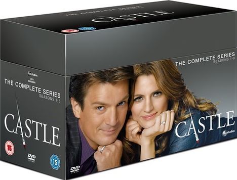 Castle Season 1-8 (The Complete Series) (UK Import), 45 DVDs