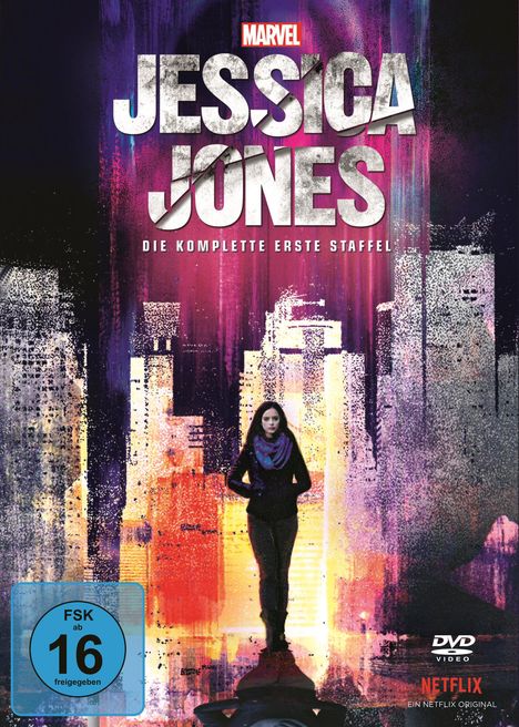 Jessica Jones Season 1, 4 DVDs