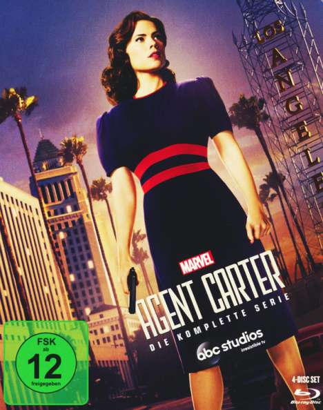 Agent Carter (Komplette Serie) (Blu-ray), 4 Blu-ray Discs