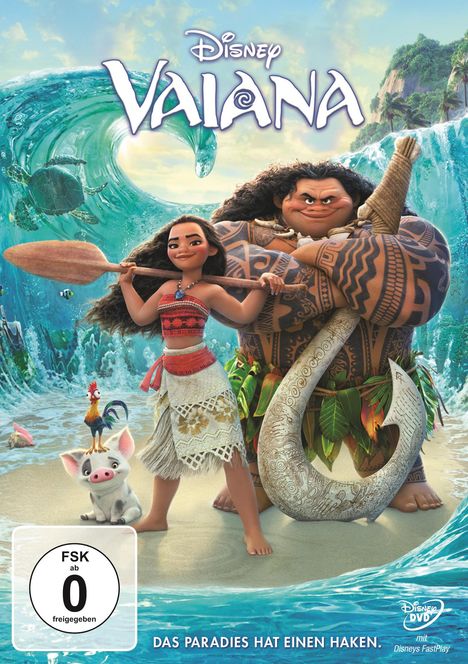 Vaiana, DVD