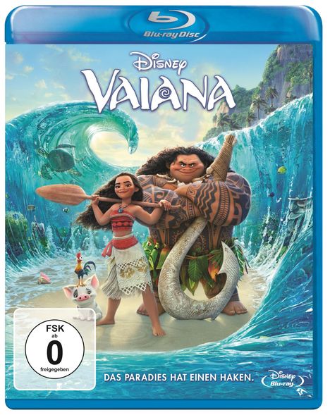 Vaiana (Blu-ray), Blu-ray Disc