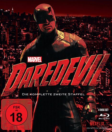 Daredevil Staffel 2 (Blu-ray), 4 Blu-ray Discs