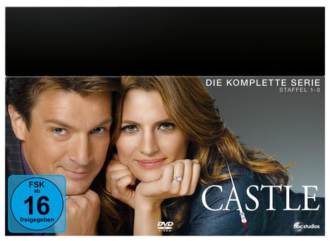 Castle (Komplette Serie), 45 DVDs